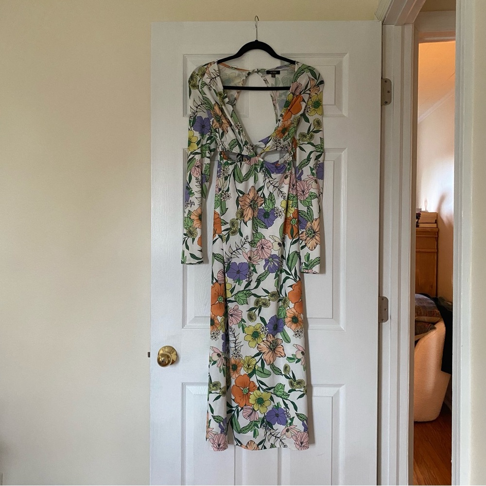 AFRM Floral Cut Out Maxi - Picture 4 of 4